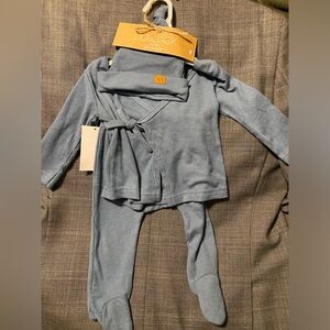 Baby 3 piece set. Lila and Jack. NWT. Hat, long sleeve and matching pants.
